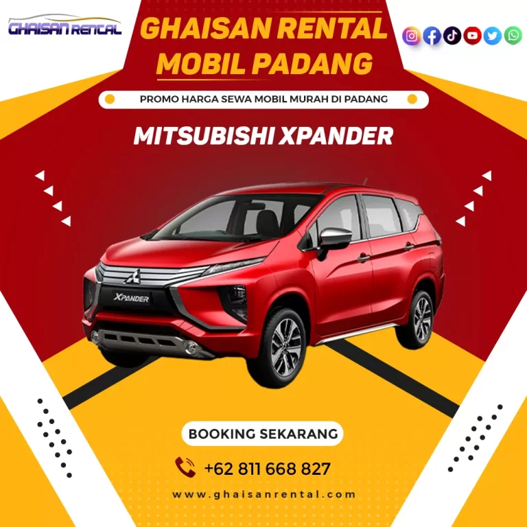 Sewa Mobil Dengan Supir di Padang Jenis Mobil Rental All New Xenia Murah