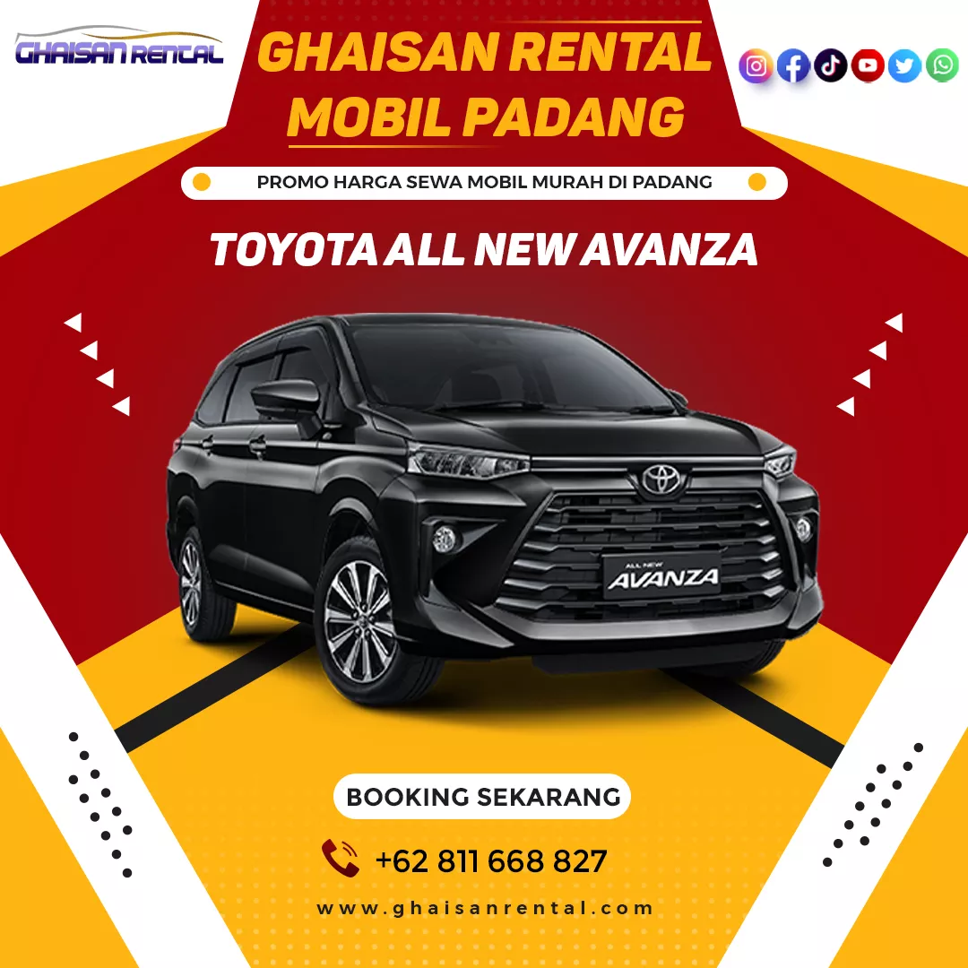 Sewa Mobil Padang All New Avanza Murah