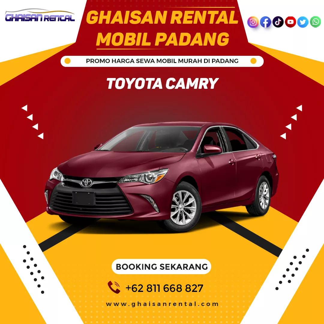 Sewa Mobil Padang Camry Murah